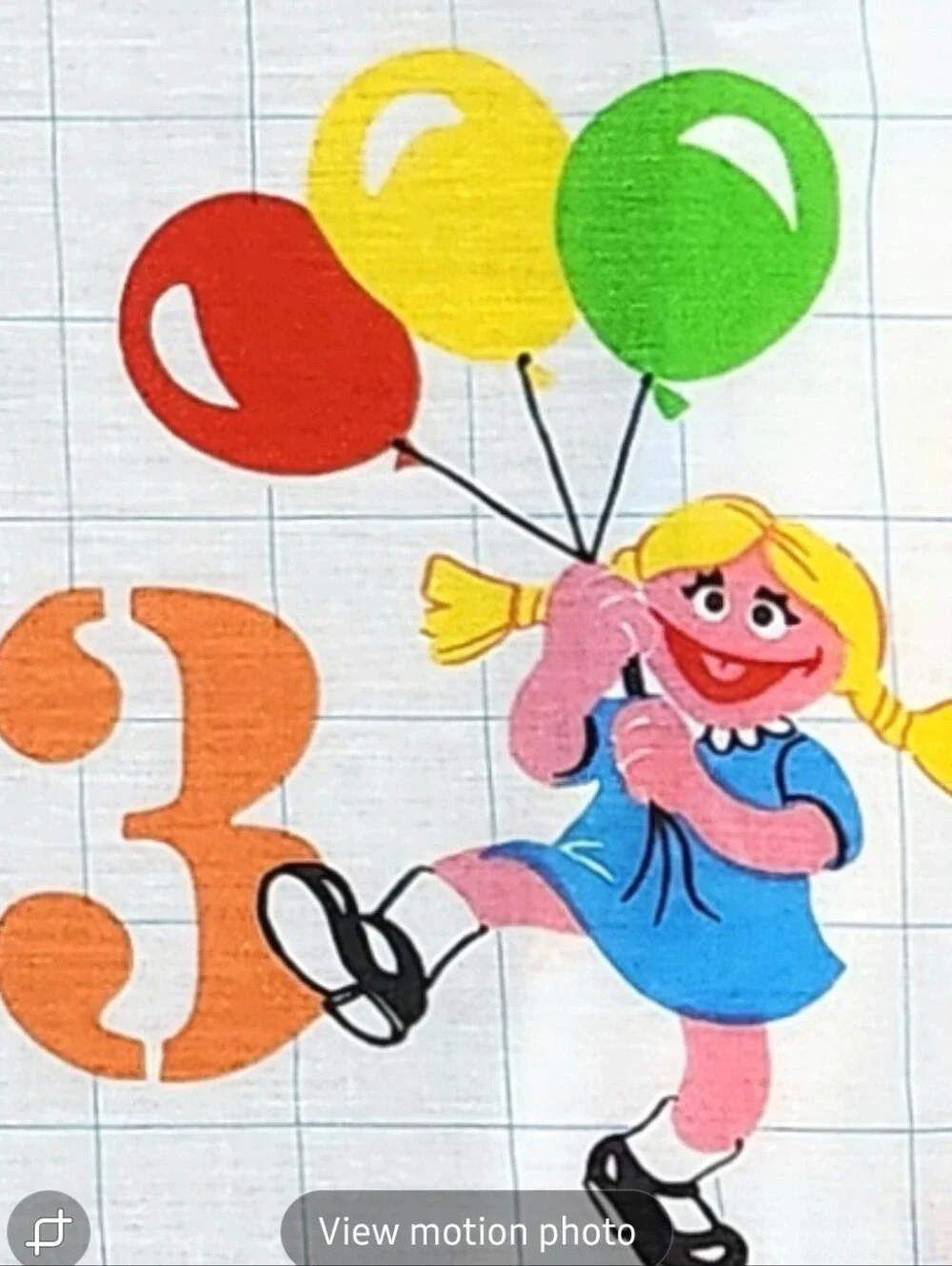 Sesame Street vintage stevens